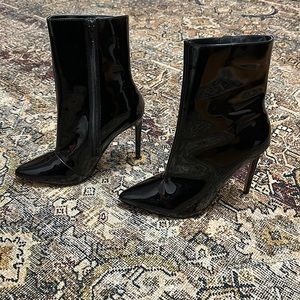 Black Stiletto Booties